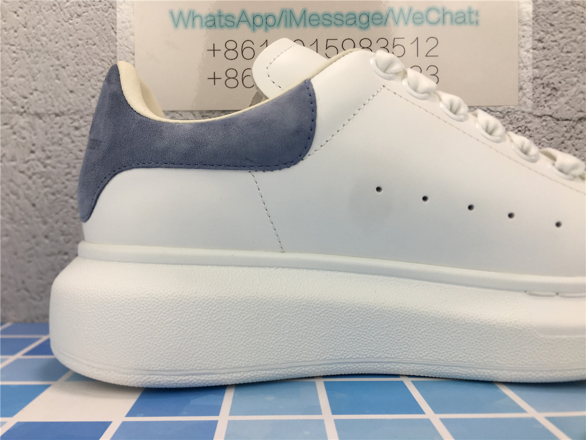 ALEXANDER MCQUEEN DREAM BLUE Oversized Sneakers 553770WHGP79048